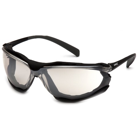 Pyramex Proximity, Safety Glasses, Anti-Fog & Anti-Scratch, I/O Mirror Lens, Black Frame SB9380ST